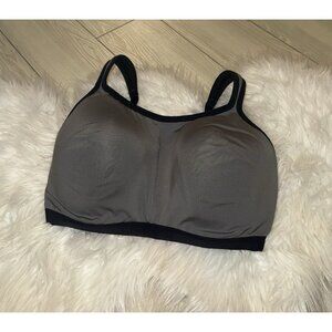 Natori 731050 Empower Sports Bra Molded Underwire Womens 34H Gray Black